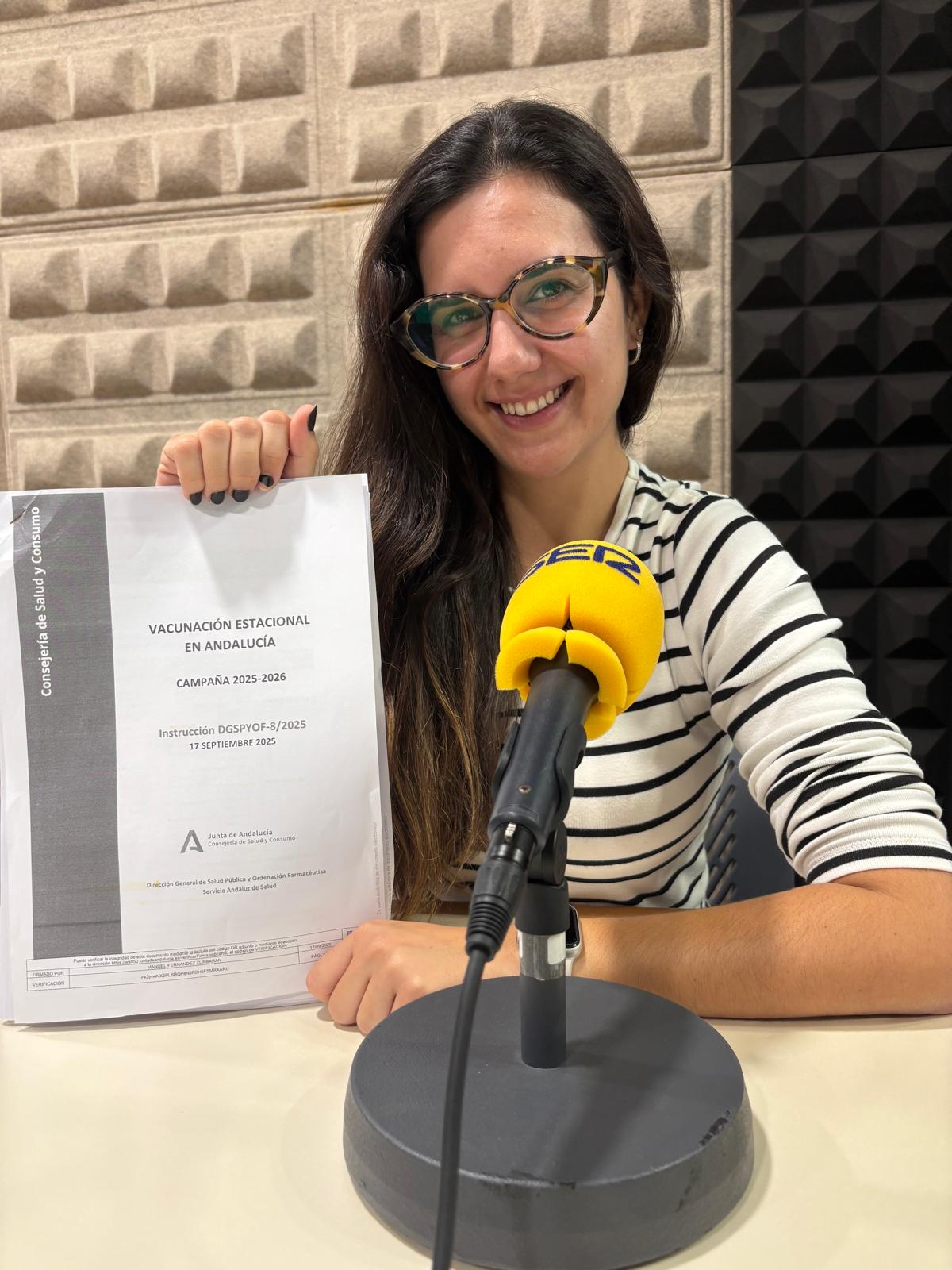 Beatriz Moreno, enfermera comunitaria de Morón, nos informa sobre la nueva campaña de vacunación de la gripe.