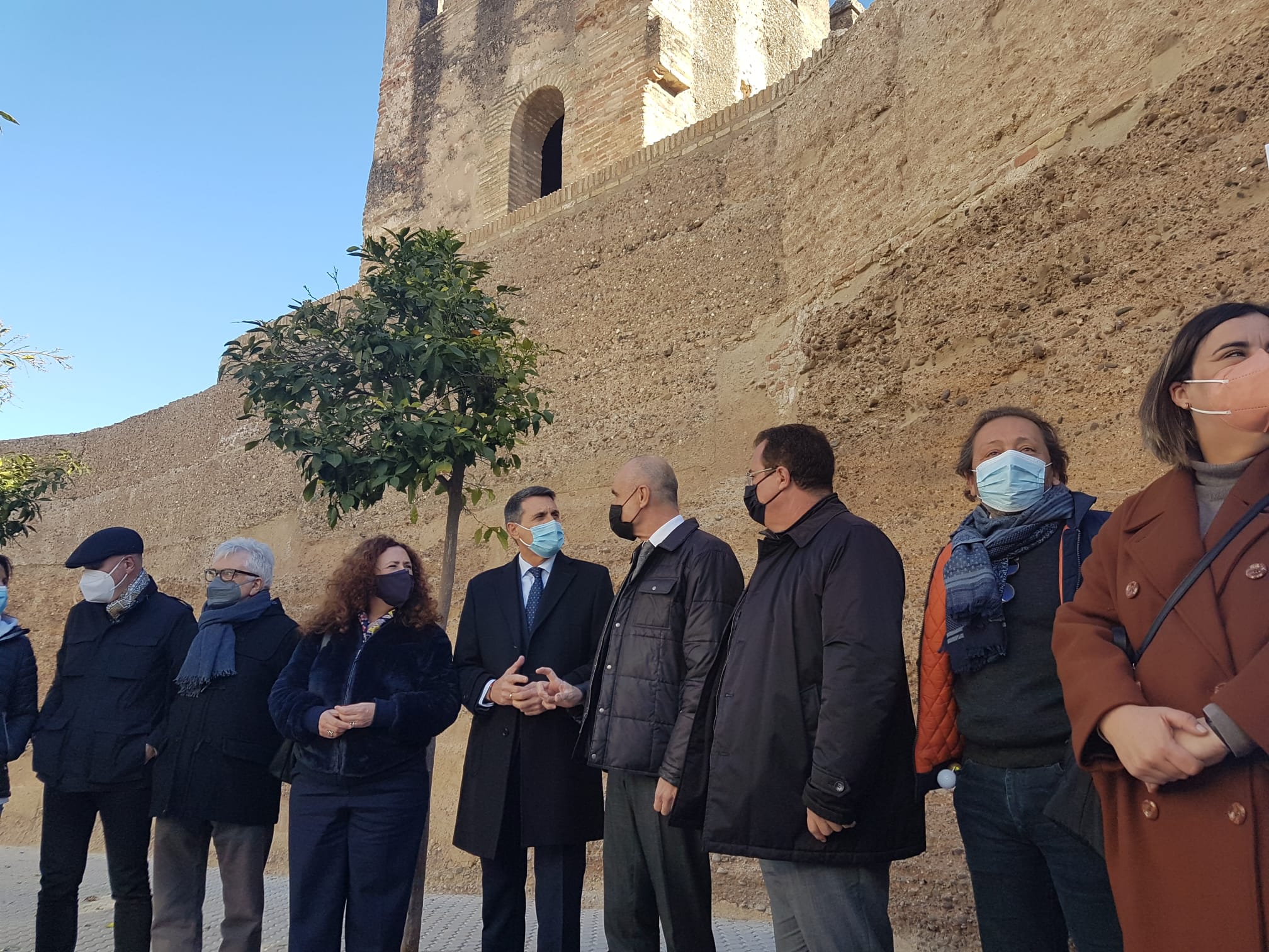 Presentación del proyecto de restauración de la muralla de la Macarena