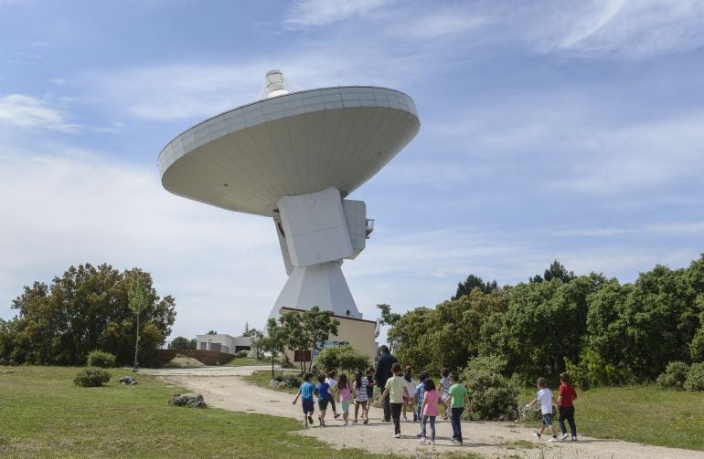 Visita a uno de los telescopios