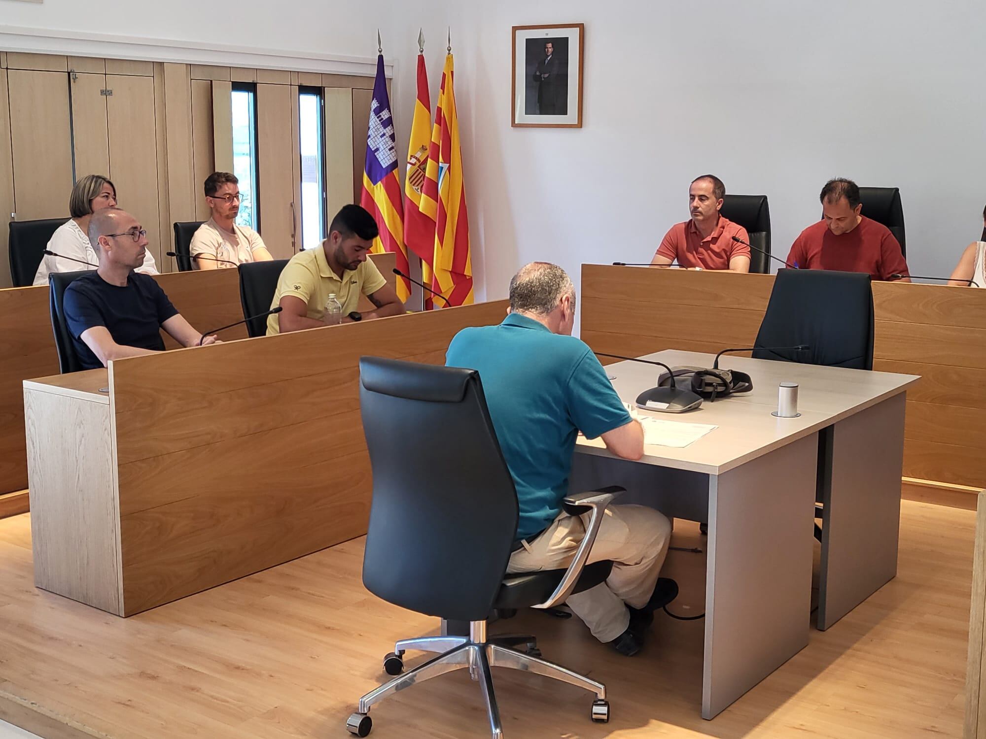 Imagen del pleno del Consell de Formentera