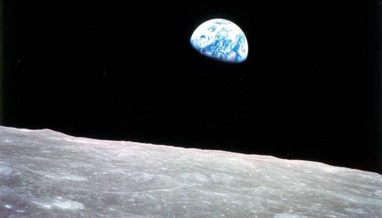 La salida de la Tierra vista desde la Luna