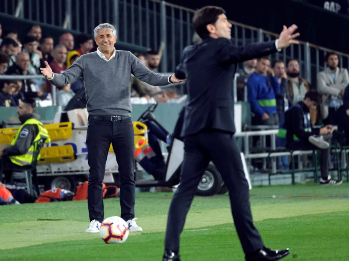 Setién continuará hasta final de temporada