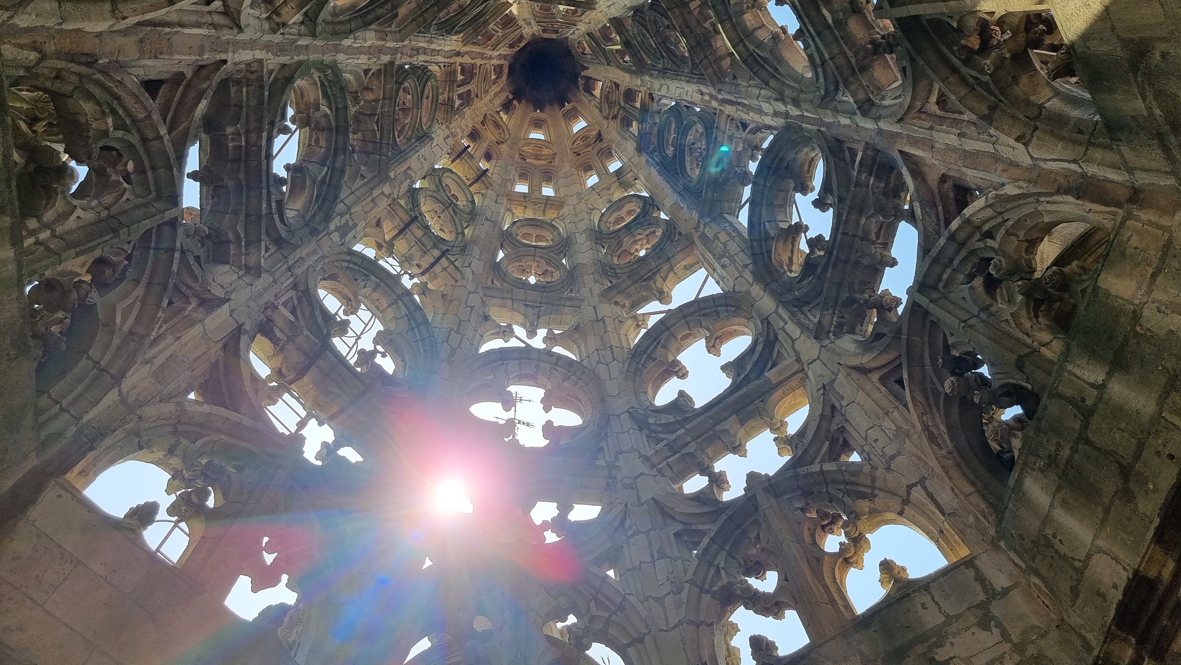 Interior de la torre de la Catedral de Oviedo