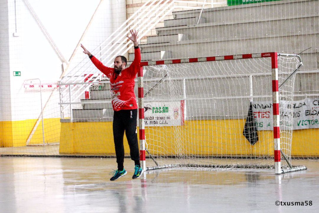 Fran Tirado será el encargado de parar los ataques del equipo ilicitano