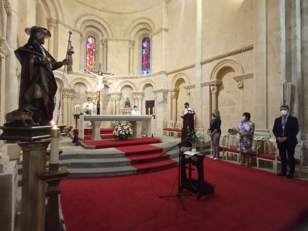 Voto de San Roque en la iglesia de San Millán