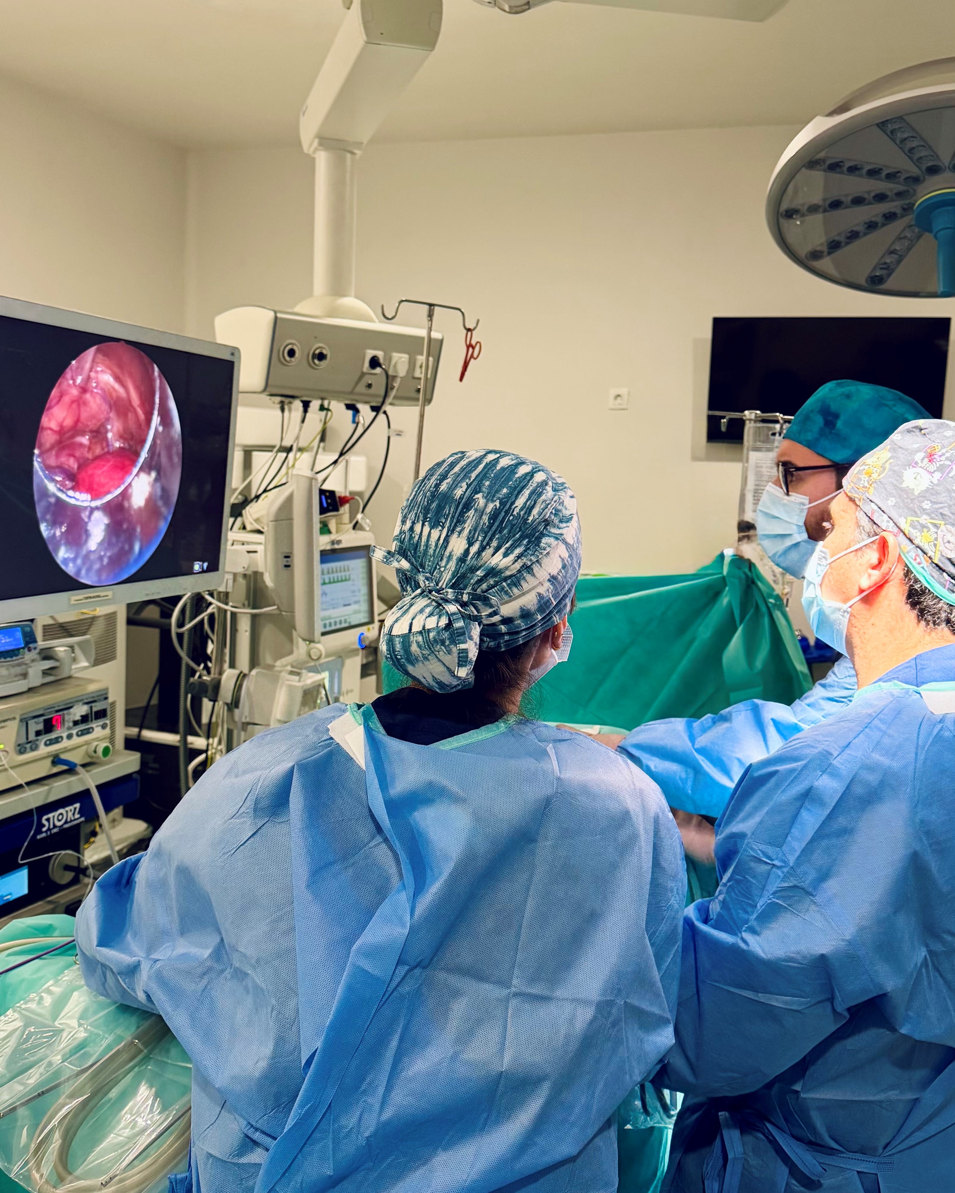 Cirugía Toracoscópica recién nacido QS Málaga