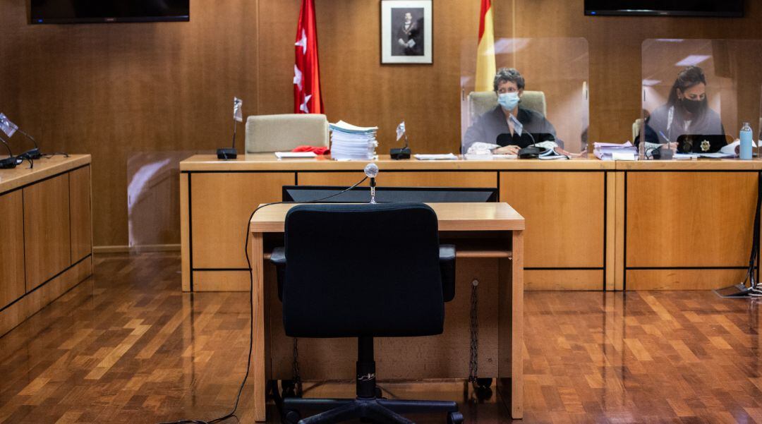 Imagen de archivo de una sala de la Audiencia Provincial de Madrid