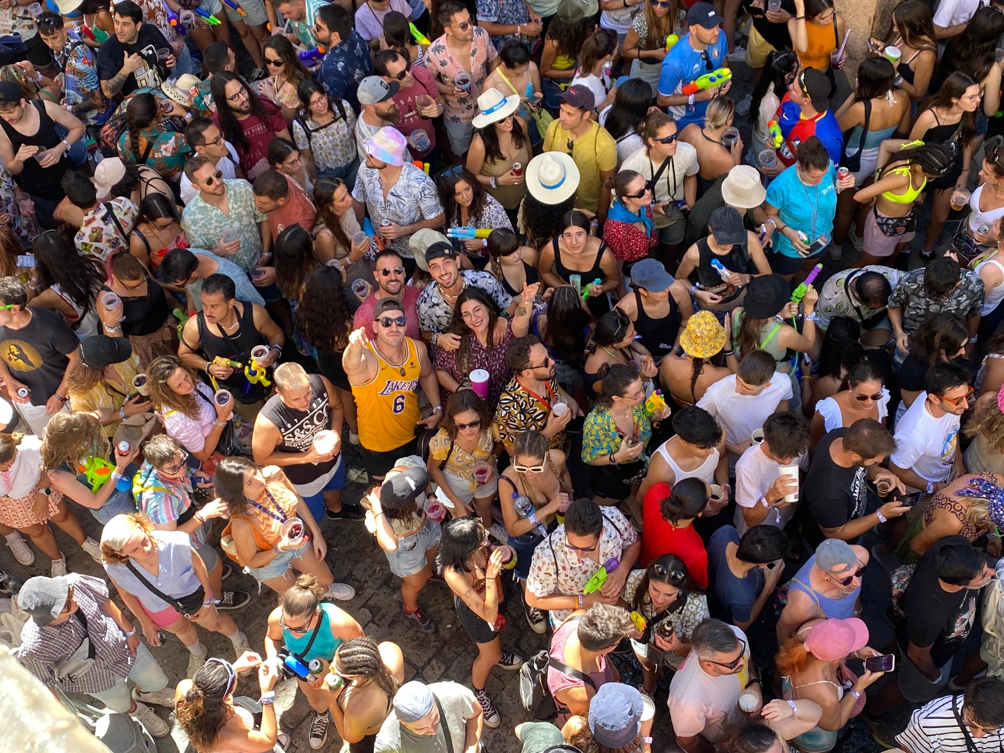 Disfrutones en la Plaza del Trigo