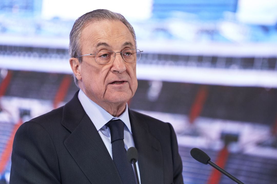 Florentino Pérez, presidente del Real Madrid