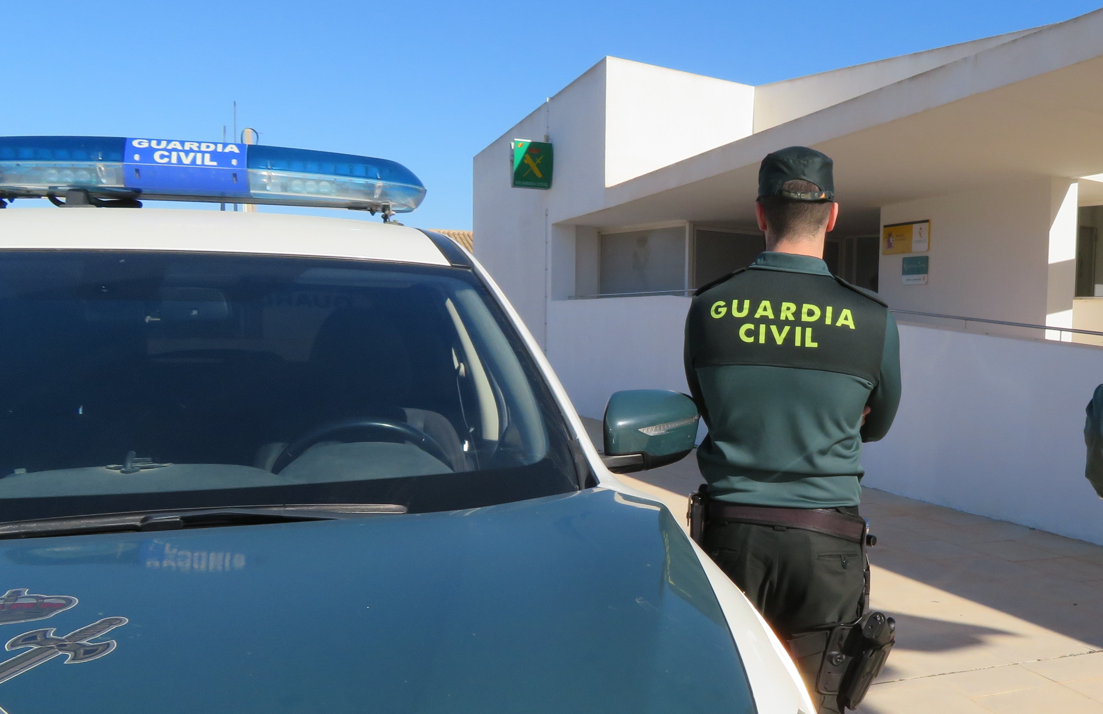 Imagen de un agente de la Guardia Civil