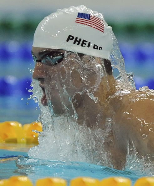 Michael Phelps bate el record del mundo de los 400 libre