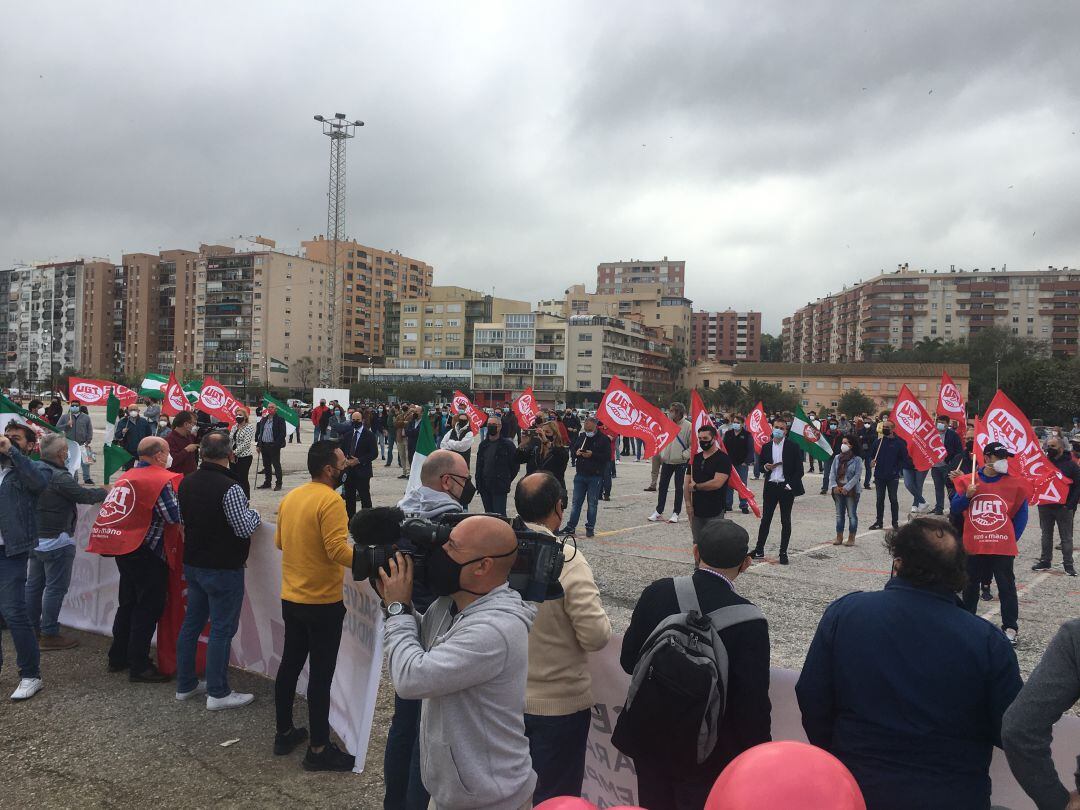 Concentración FICA-UGT.