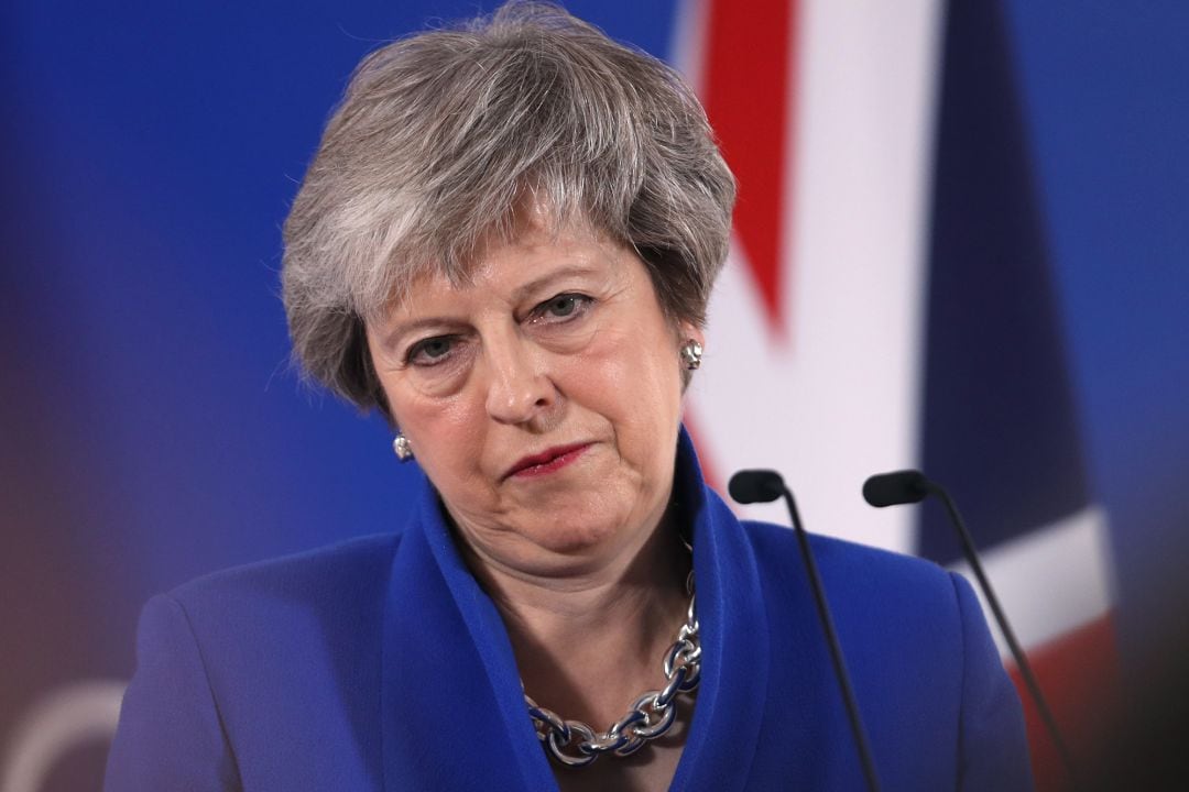 La Primera Ministra británica, Theresa May