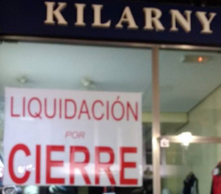 Sigue el cierre de pequeños comercios en Palencia