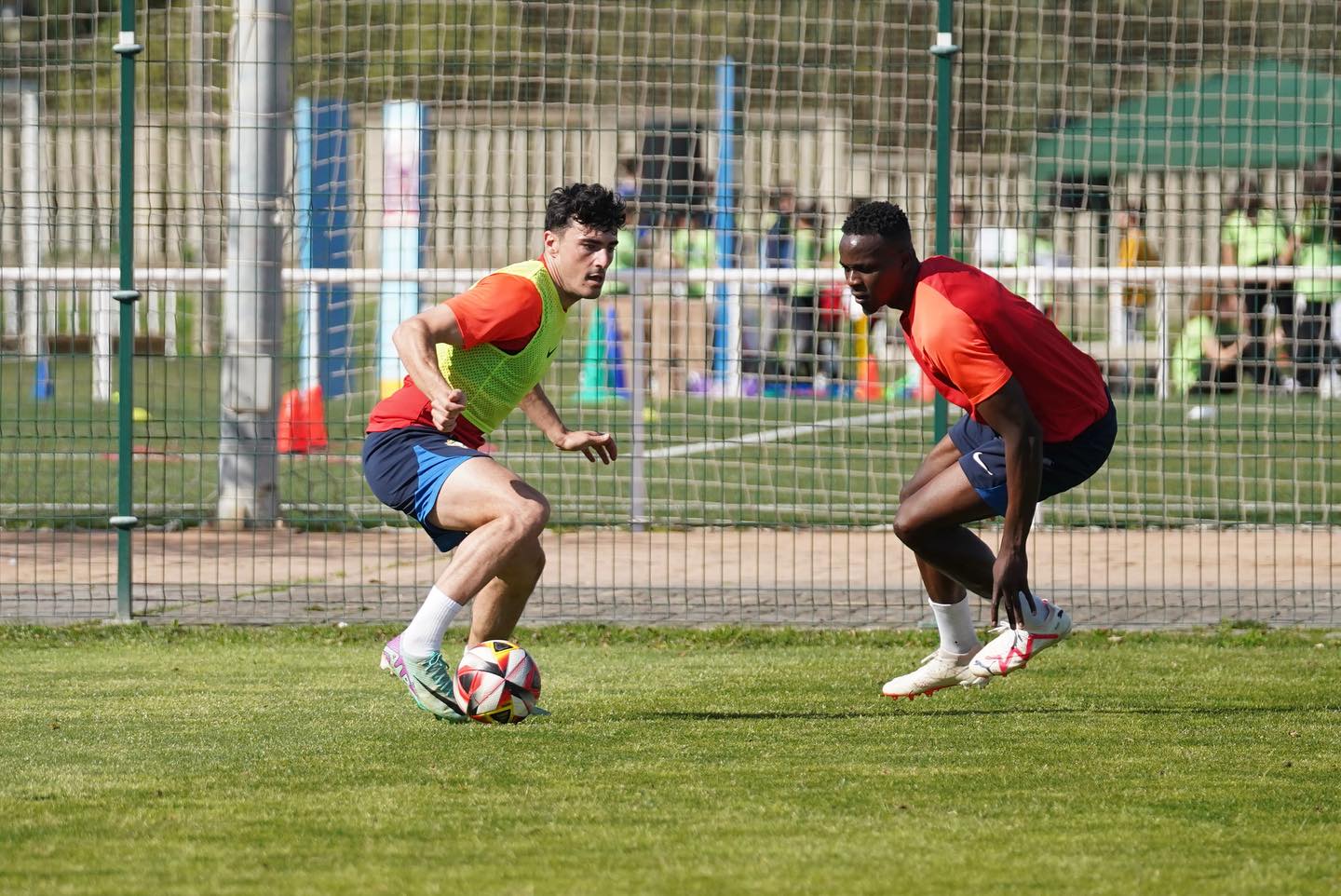 Un entreno del Algeciras