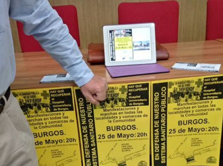 La Plataforma Sanidad Pública SI convoca a la ciudadanía a una manifestación este viernes en la capital burgalesa