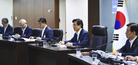 Reunión de urgencia del Consejo de Seguridad Nacional de Corea del Sur.