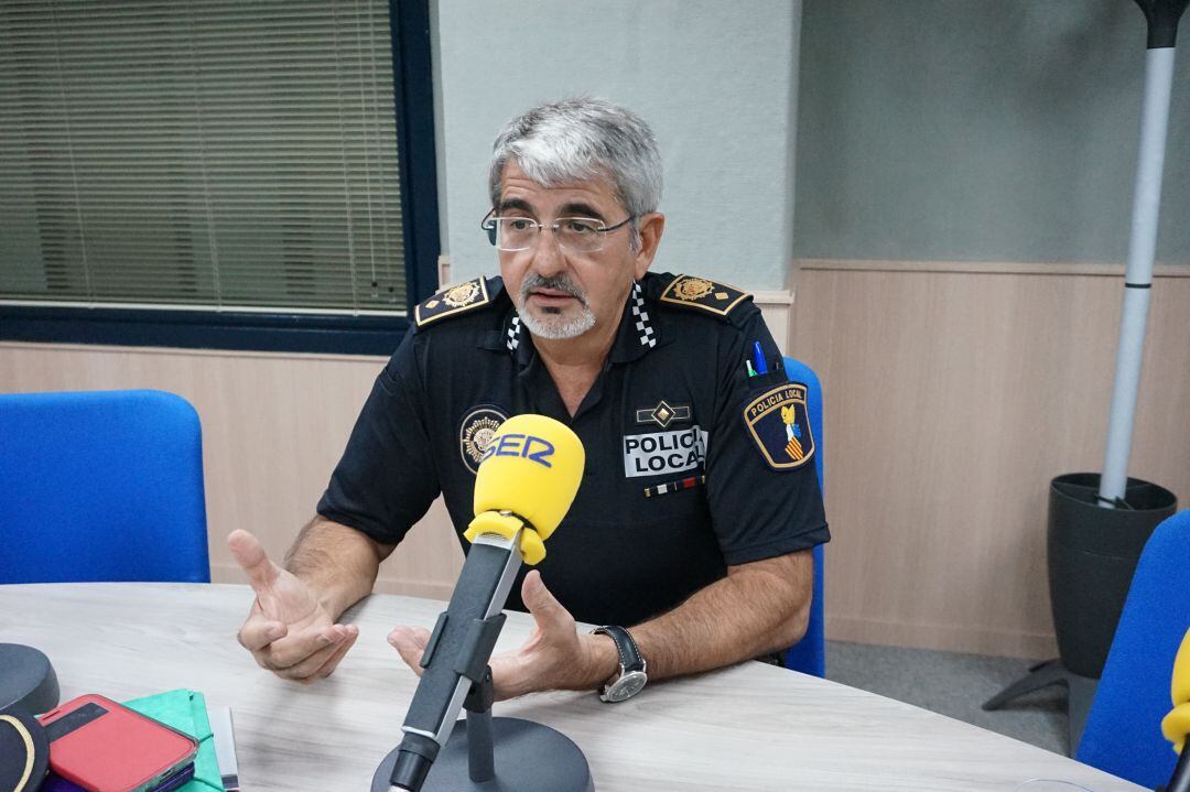 Juan Carlos Escolano, comisario Jefe de la Policía de Novelda