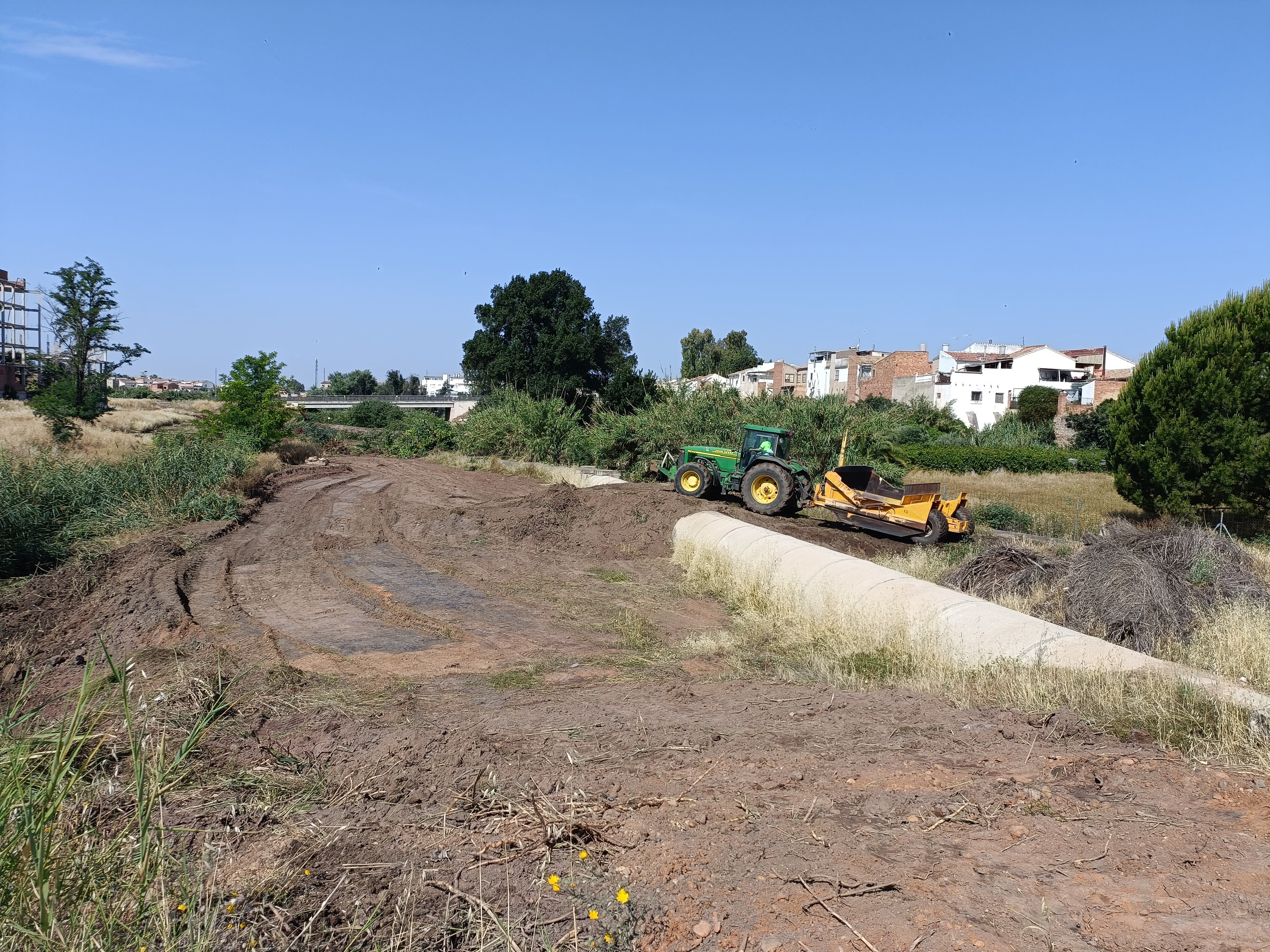 Obras arroyo Periquito Melchor de Linares.