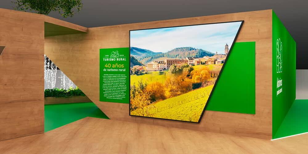 Stand de Asturias en Fitur 2026.