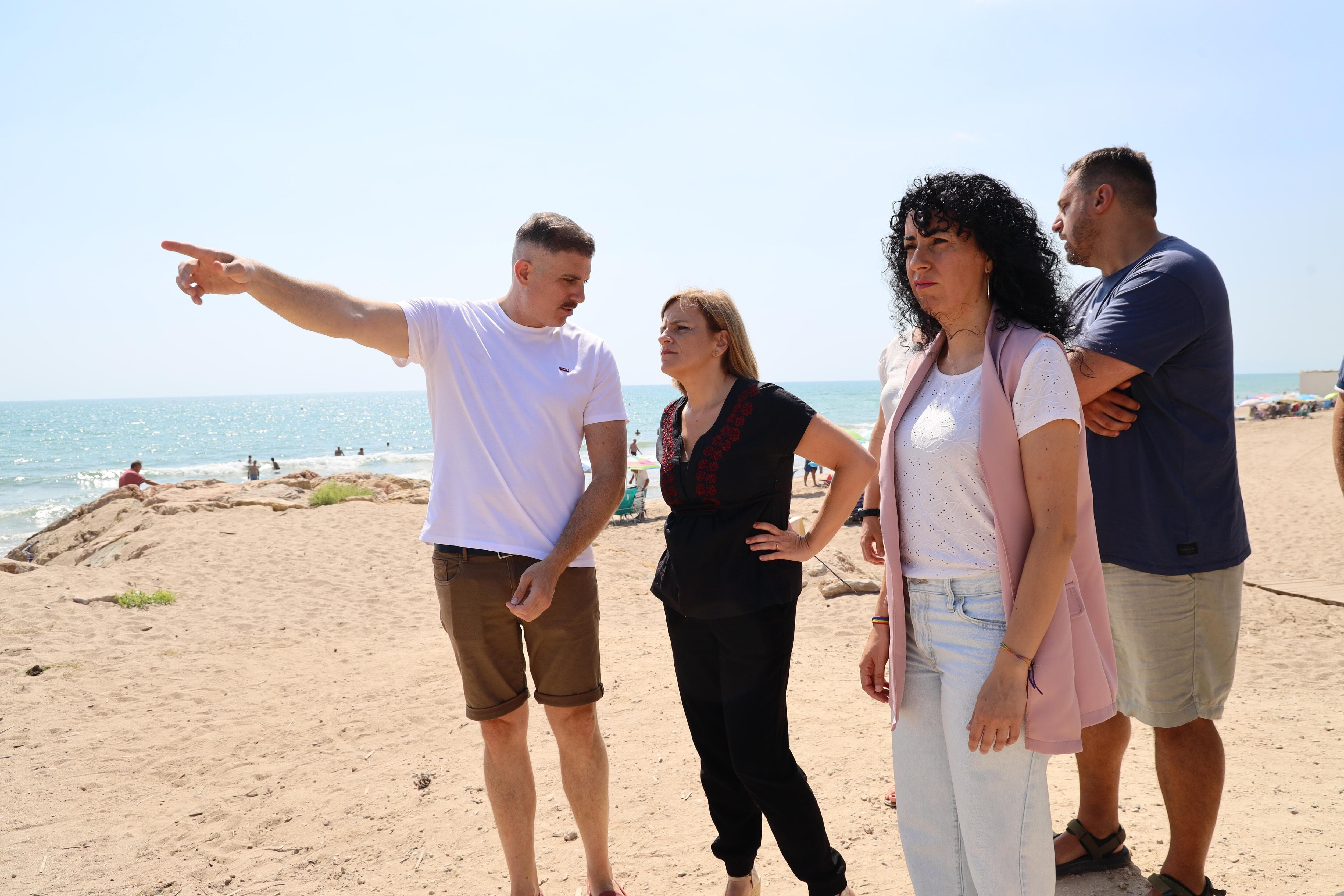 Bernabé en la Goleta, con Mayor y Romero