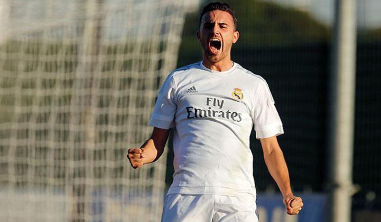 El delantero ha anotado 9 goles con el Castilla en 2ªB