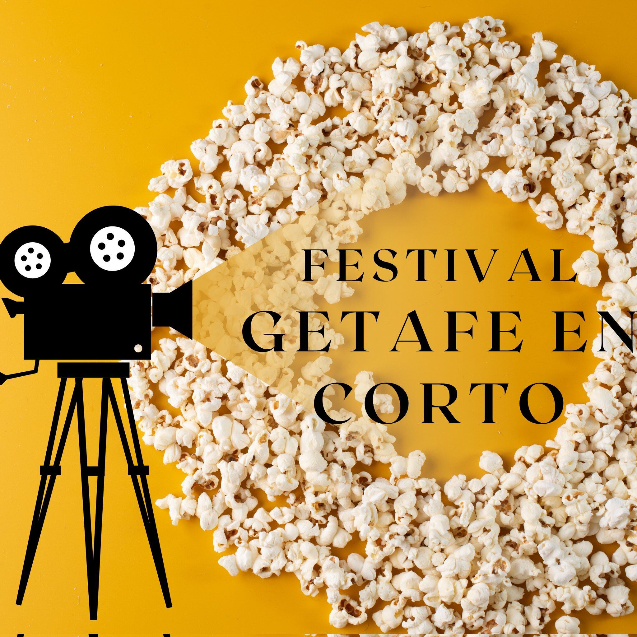 Cartel de &#039;Getafe en Corto&#039;, el certamen de cortometraje que se celebra por segundo año en la ciudad.