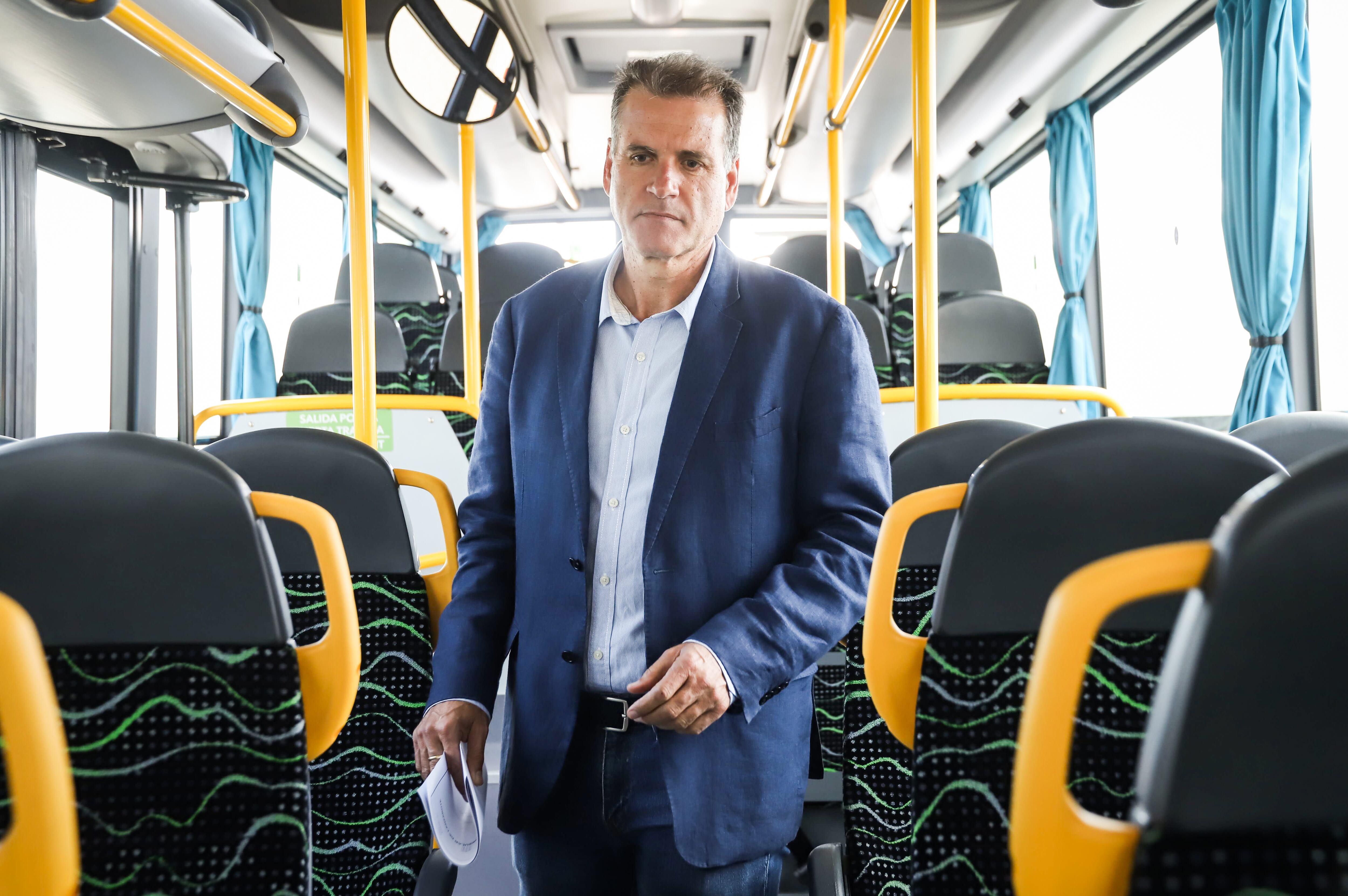 Domingo Cejas, consejero de Transporte del Cabildo de Lanzarote