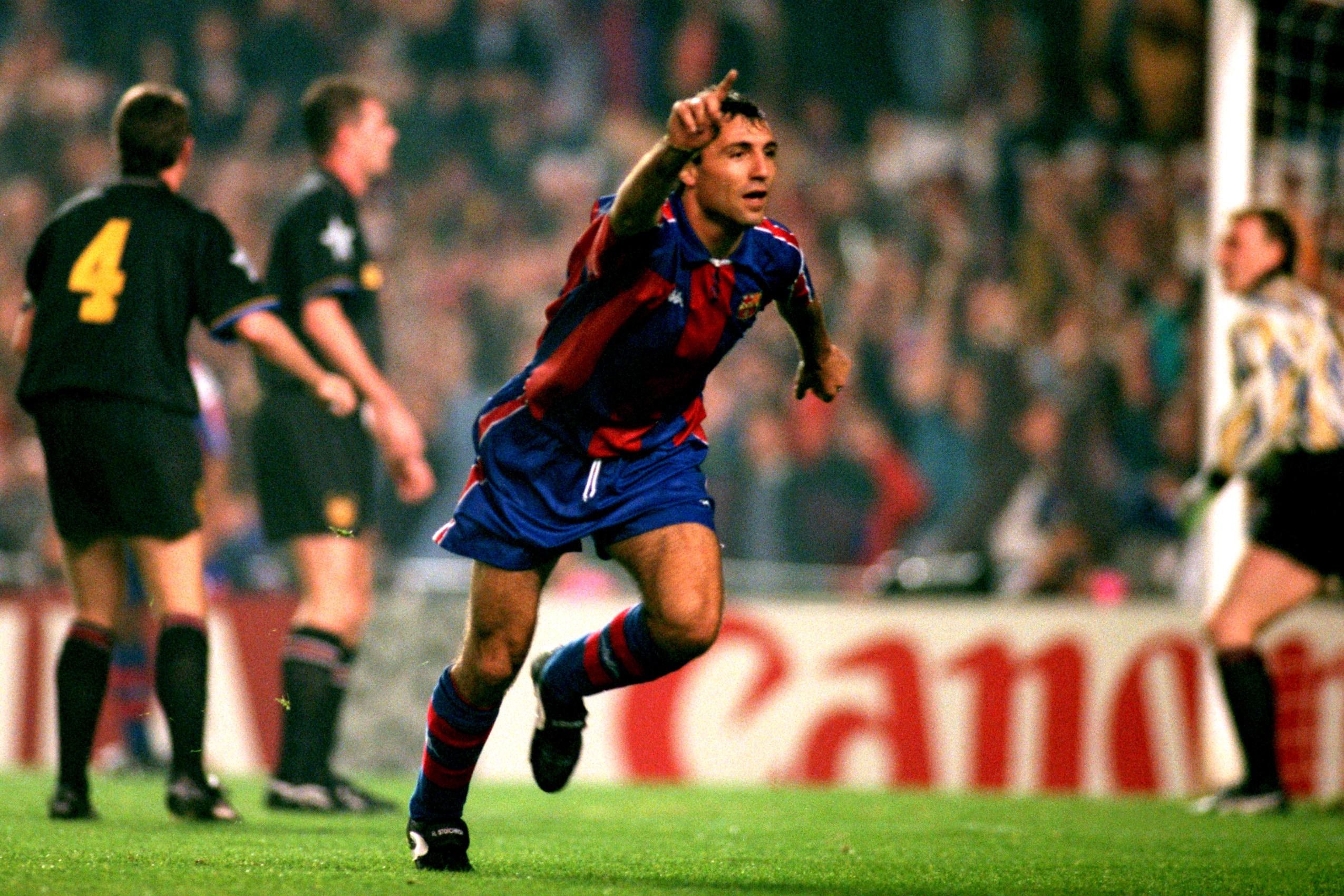 Hristo Stoichkov en el FC Barcelona