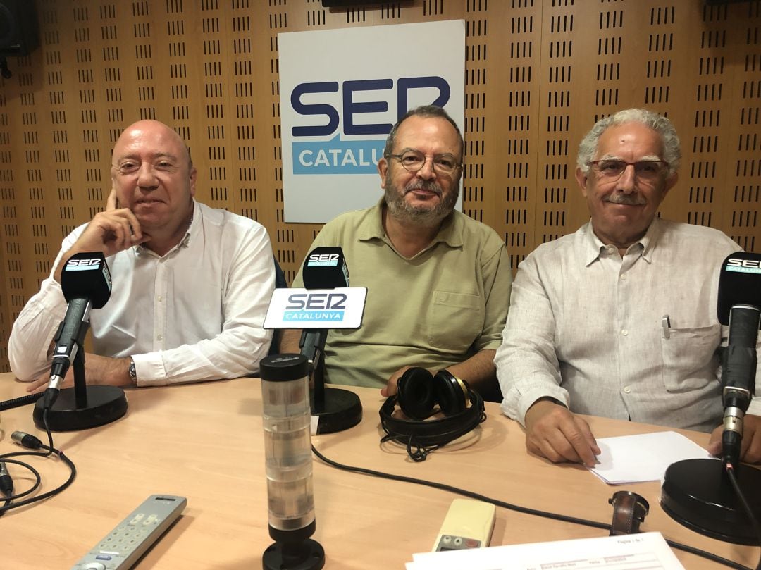 La tertúlia just abans de començar