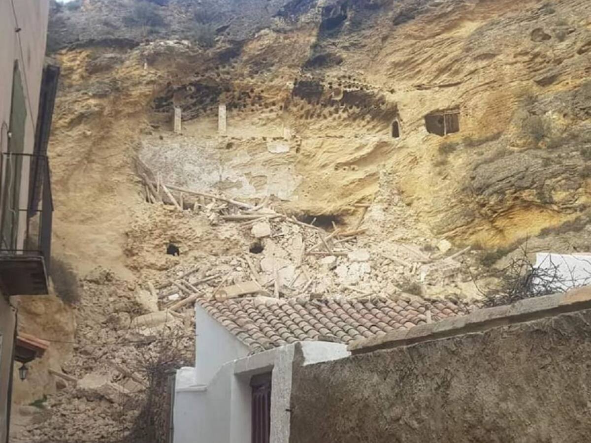 Se derrumba el Palacio de Inestrillas