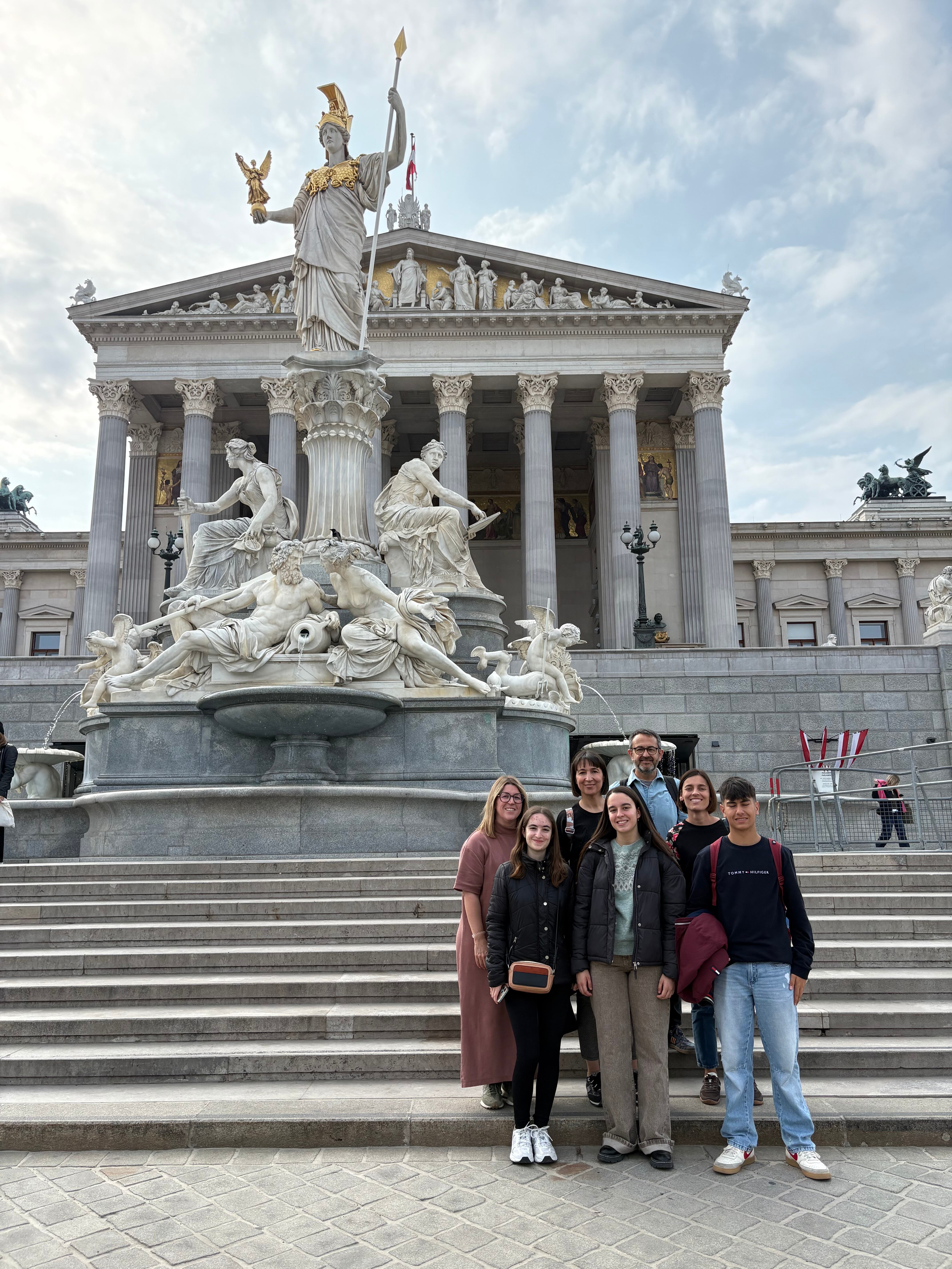 Alumnos del Hnos Amorós en Viena