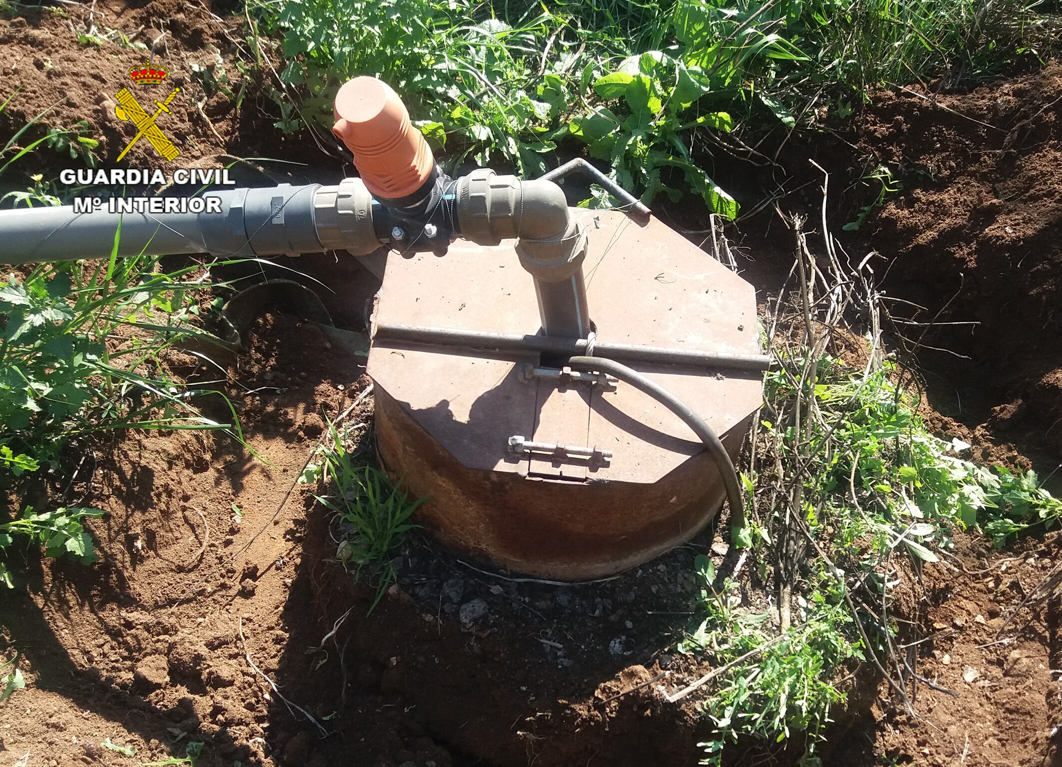 La Guardia Civil desmantela un grupo criminal dedicado a la sustracción de agua del subsuelo en la comarca del Guadalentín