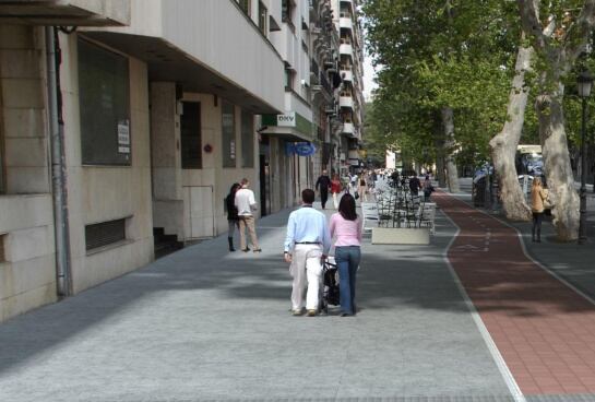 Recreación de Navarro Reverter desde plaza América