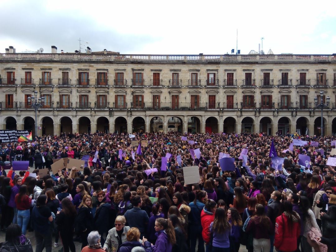Manifestación del 8-M en Vitoria