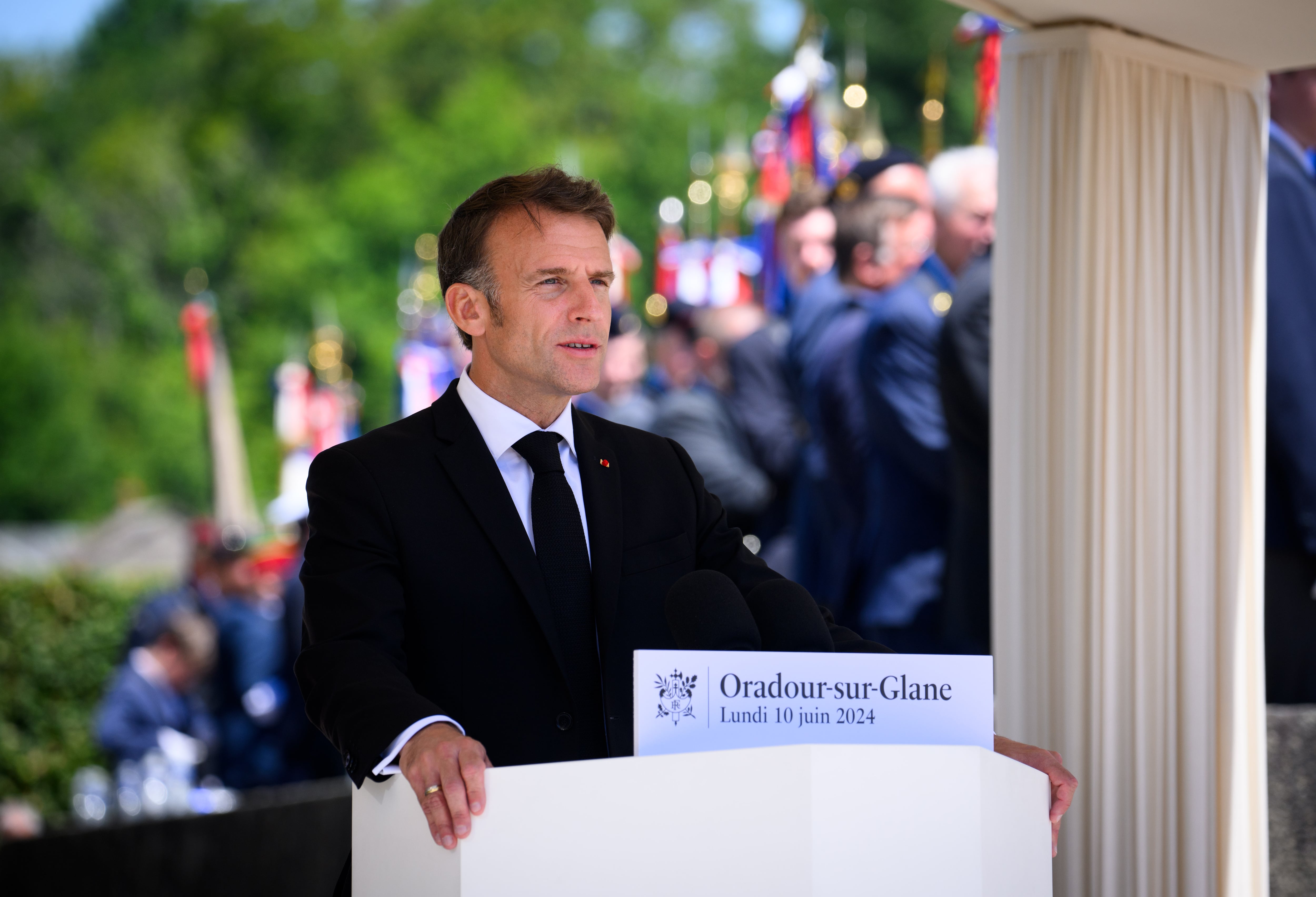 El presidente de Francia, Emmanuel Macron. (Photo by Bernd von Jutrczenka/picture alliance via Getty Images)