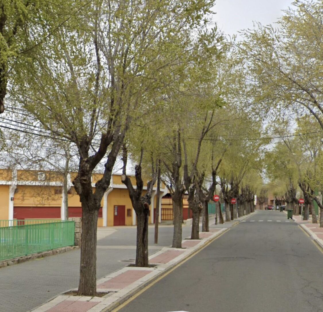 Zona de El Casar donde ocurrió el apuñalamiento