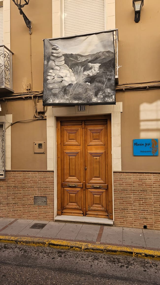 Pintura de Carolina Díaz, 'Mojón Blanco'