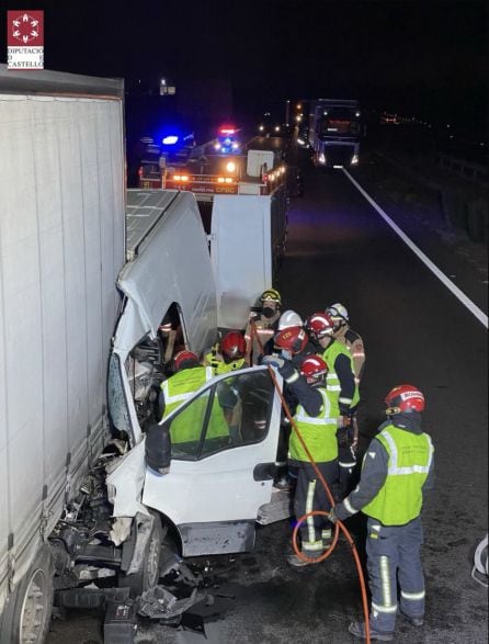 Accidente en la AP7