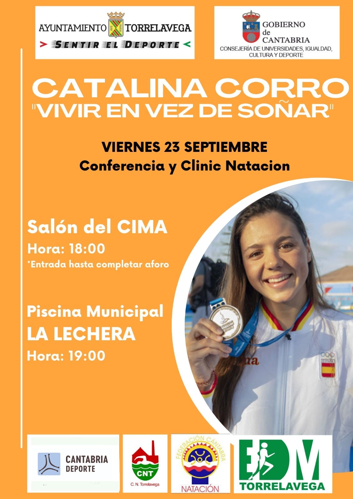 Catalina Corró en Torrelavega.