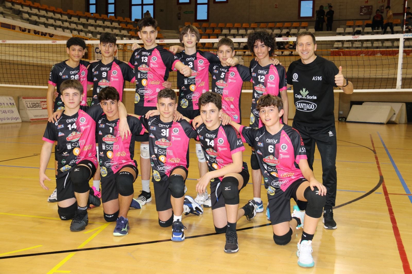 El Infantil A Masculino del Sporting Santo Domingo, campeón de Liga.