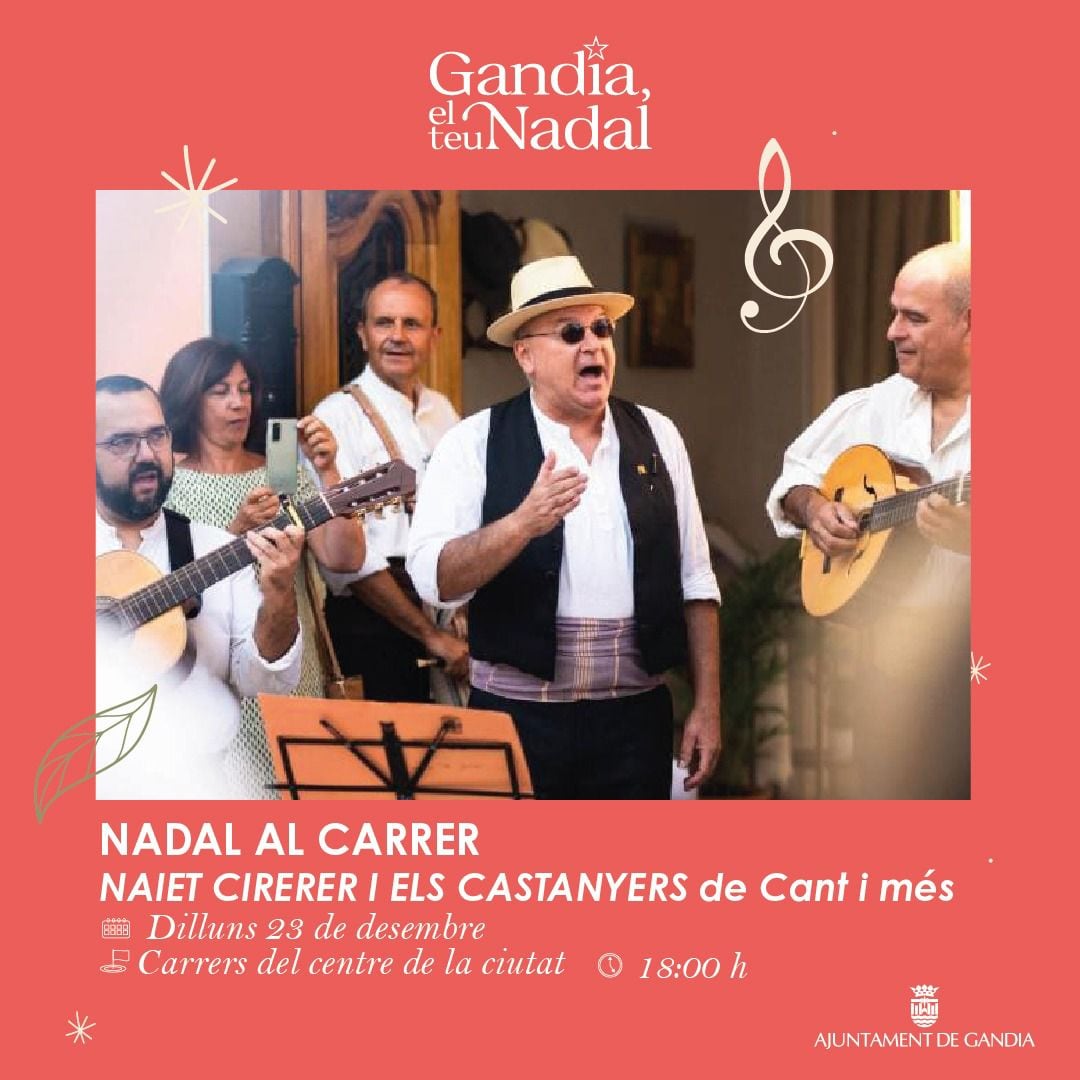 Naiet Cirerer i els Castanyers de Cant i més, en Gandia