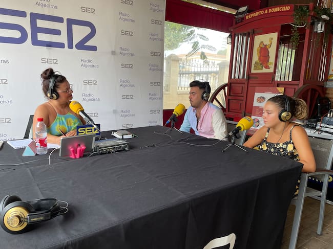 Gloria Masallá, Alejandro Andana y Triana Jiménez.