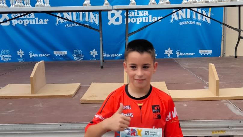 Efrén García Hernández, 2º de categoría en Alberic