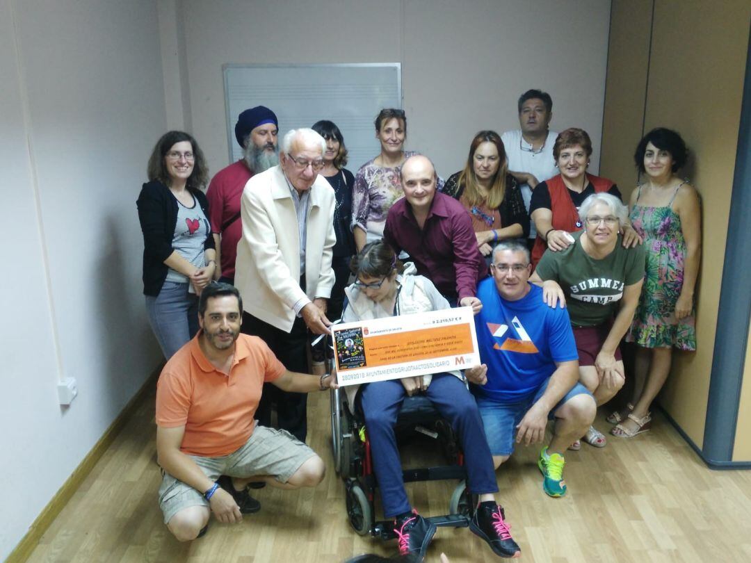 Grijota (Palencia) se solidariza con los enfermos de esclerosis