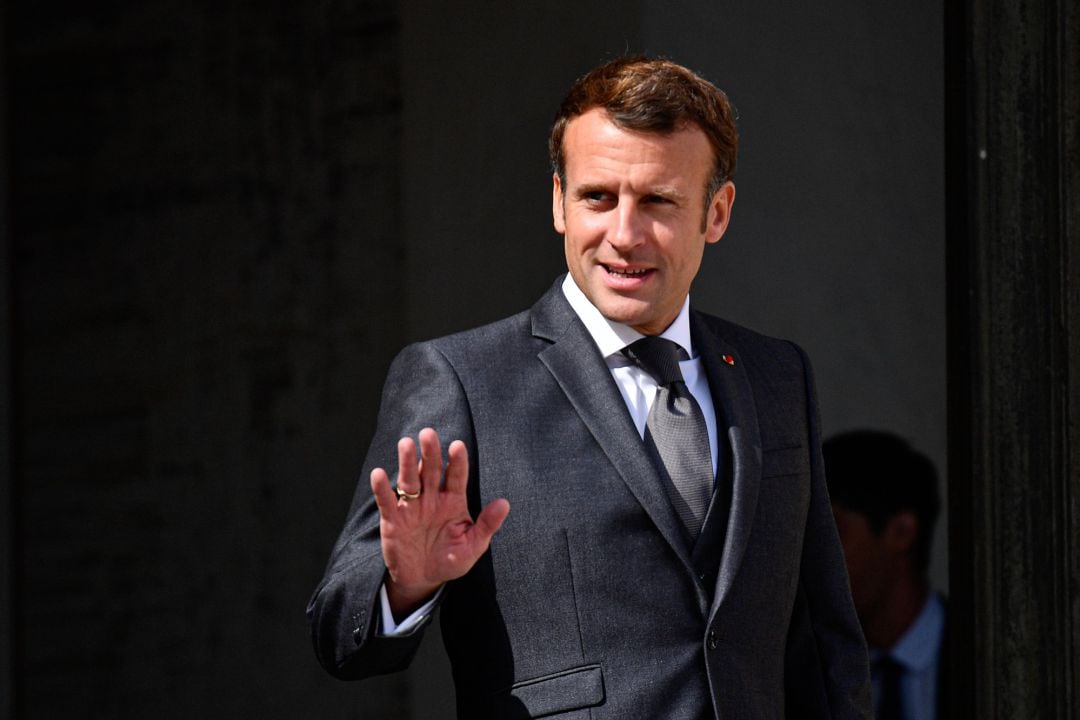 El presidente de Francia, Emmanuel Macron. 