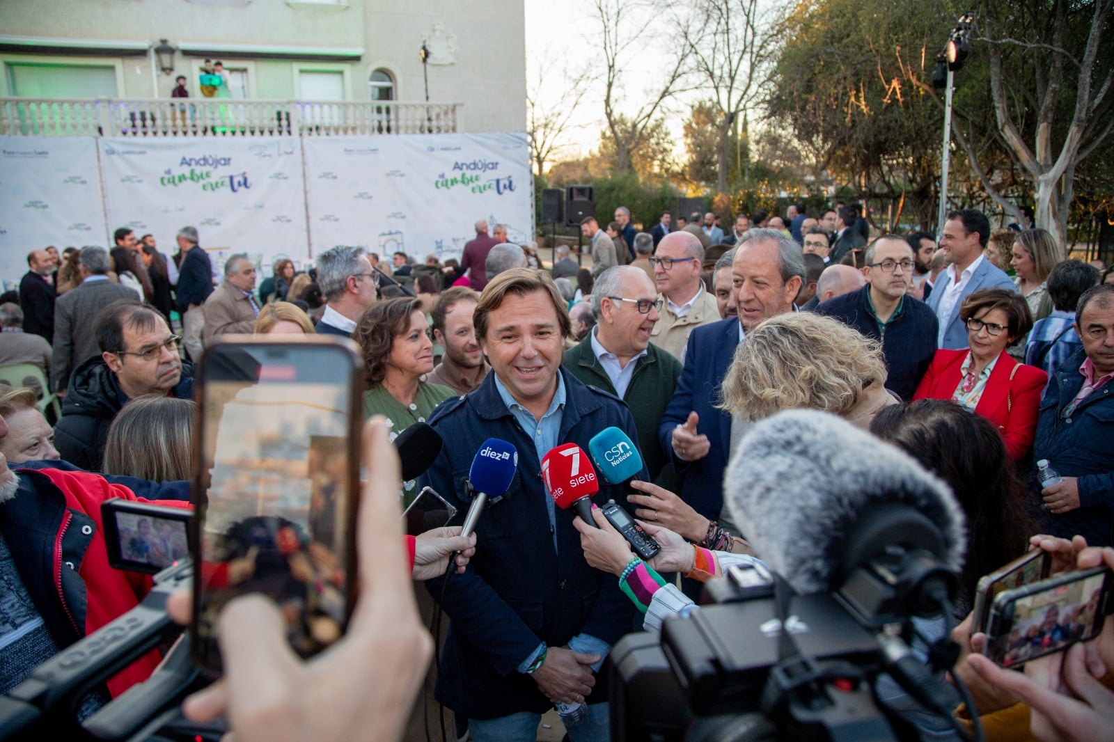 Acto de presentación de la lista del PP Andújar a las municipales del 28M.