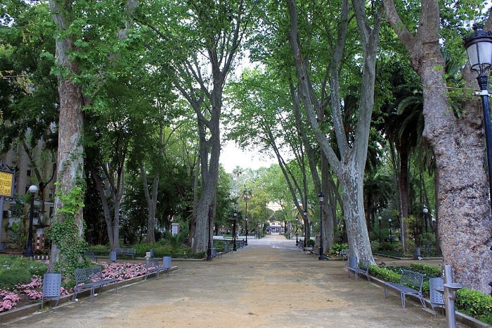 Parque María Cristina de Algeciras.