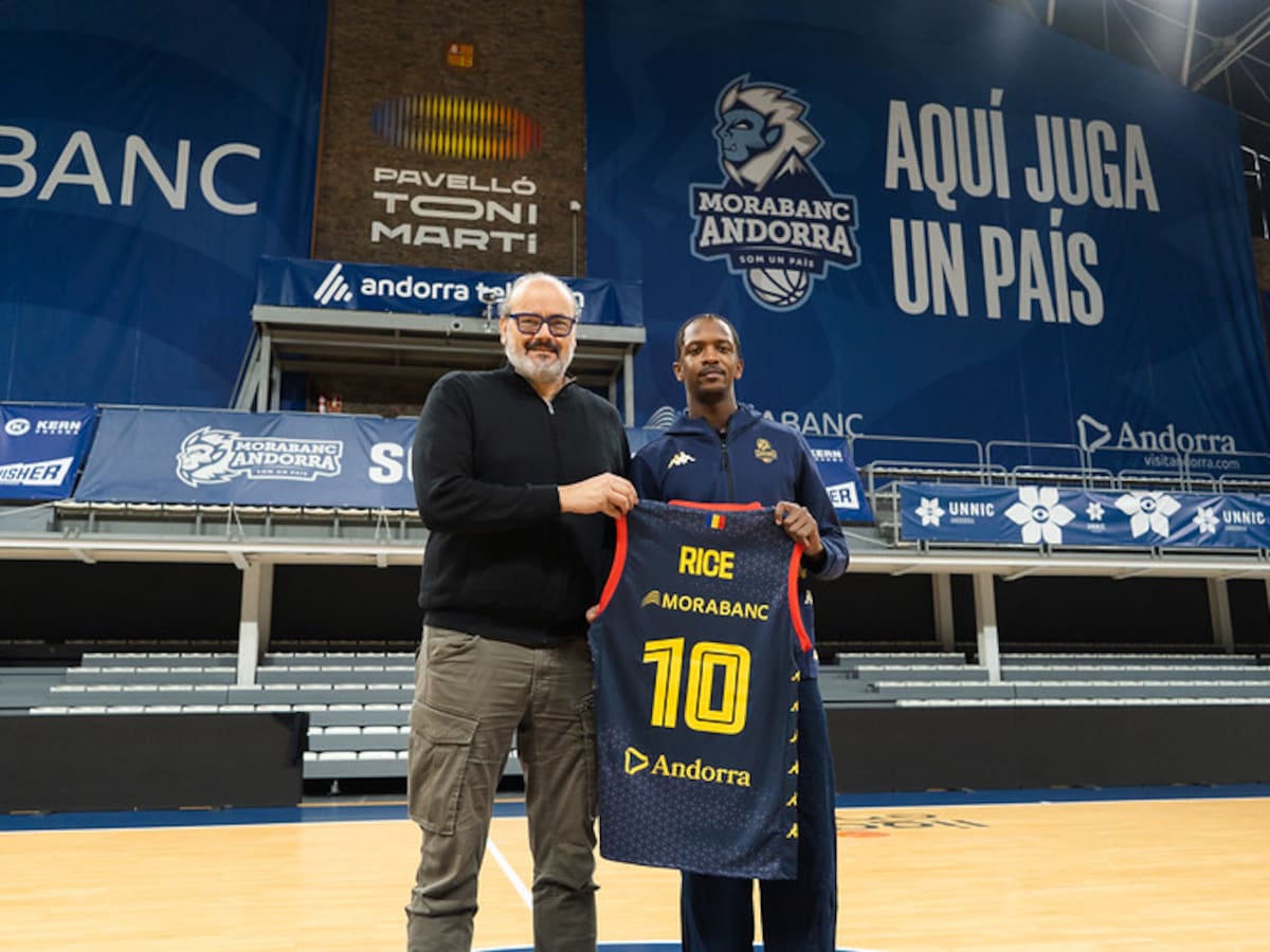 Sir Jabari Rice vol marcar diferències al Morabanc Andorra