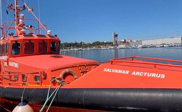 Salvamento Marítimo ha rescatado a 18 inmigrantes al sur de Formentera